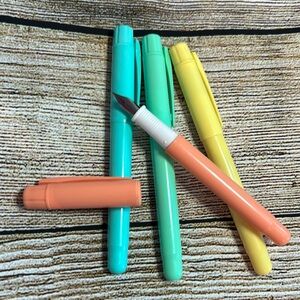 Pastel fountain Pens - Set of 4